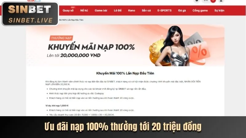 Ưu đãi nạp lại 69vn15